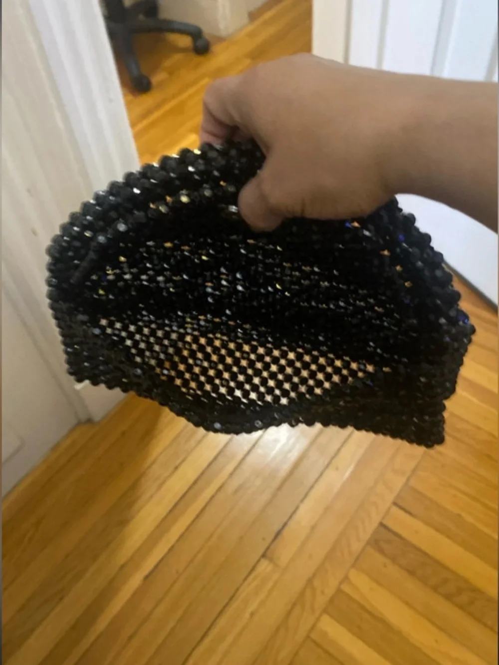 Handmade Beaded Clutch Evening Bag women's purse